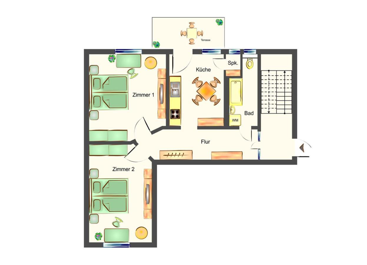 Haus Sonnenschein Ferienwohnung Ole Heringsdorf  Buitenkant foto